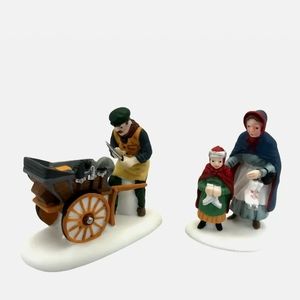 Dept. 56 New England Village "Knife Grinder" Set of 2 - #5649-9